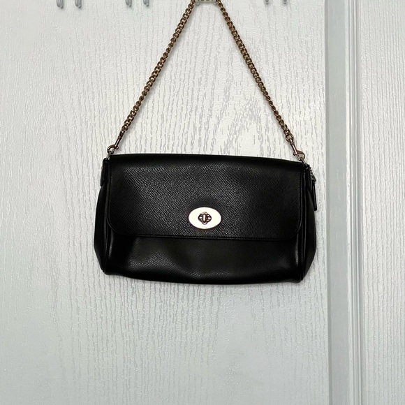 Coach leather crossbody/shoulder bag purse - Picture 5 of 5